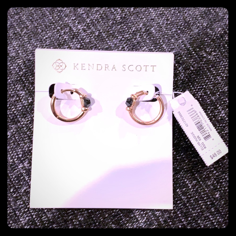 KENDRA SCOTT ELLMS HUGGIE EARRINGS *NEW*